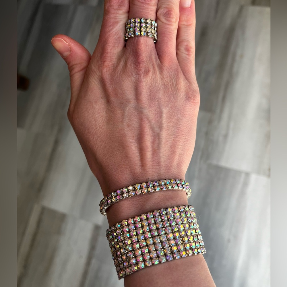 All That Glitters Gems Rhinestone Crystal Bodybuilding Competition Jewelry